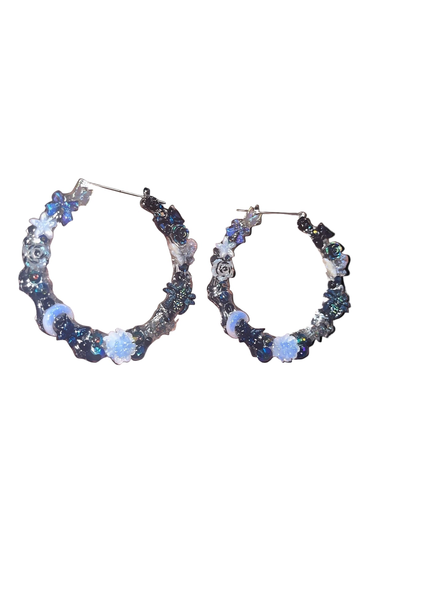 Corpse Bride Hoops💀🦋