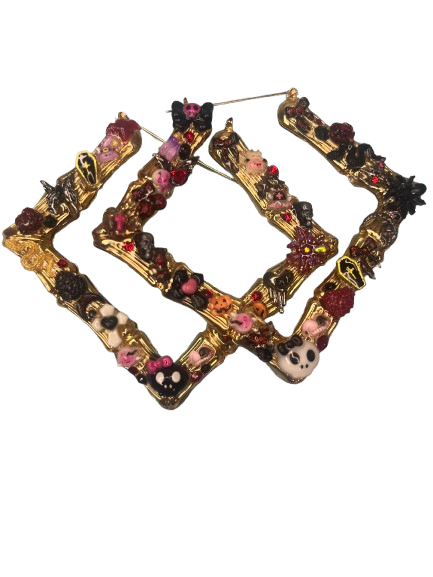 🪞Haunted Treasure Hoops👻