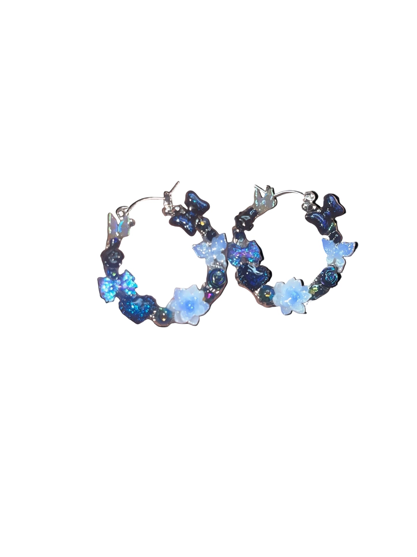 Corpse Bride Hoops💀🦋