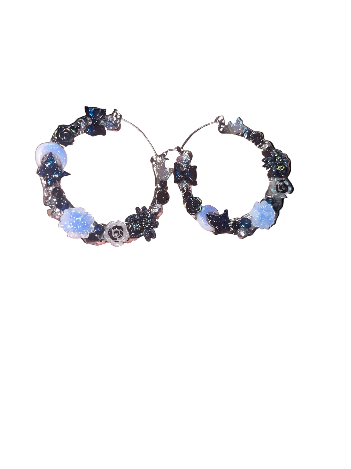 Corpse Bride Hoops💀🦋