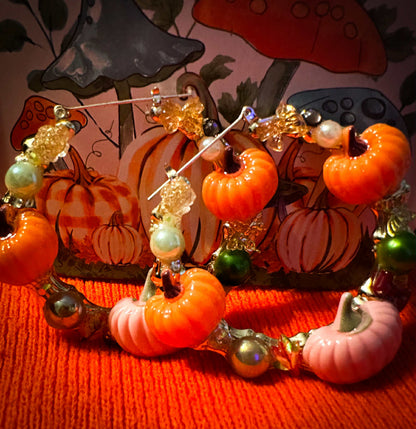 ￼ Pumpkin Babe Hoops 🎃💅🏾