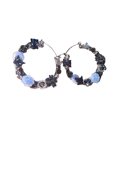 Corpse Bride Hoops💀🦋